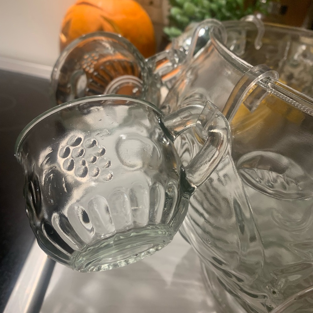 🍇🍷 Vintage punch drink set🍇🍊🍍 - Picture 8 of 11
